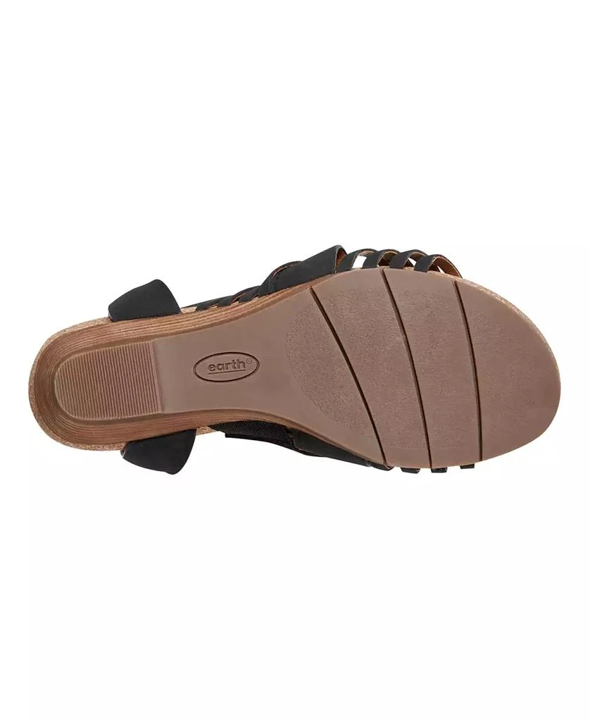 Earth Women's Hattie Fisherman Wedge Sandals 5