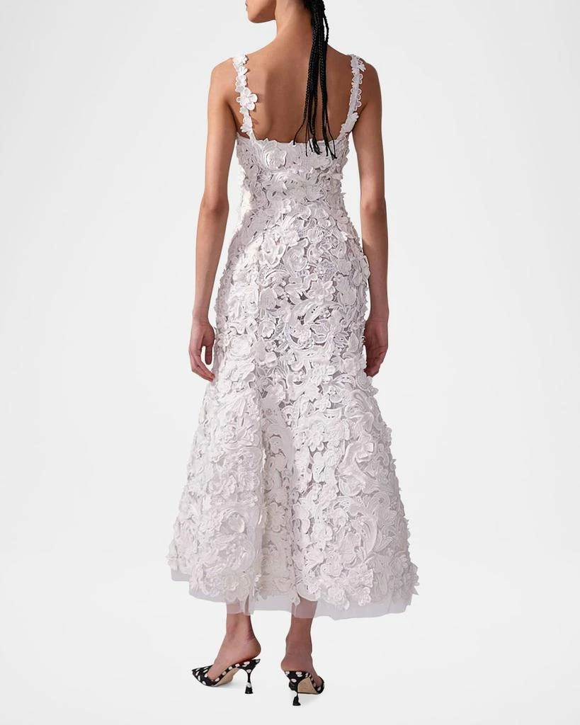 Floral Embroidered Lace Sleeveless Trumpet Midi Dress  On Sale Now with Up  to 60% Off | Discover Exclusive Deals & Savings at BeyondStyle  Authentic  Carolina Herrera women|Women|dresses|women's clothing with Limited-Time