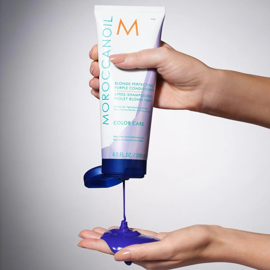 Moroccanoil Blonde Perfecting Purple Conditioner 6