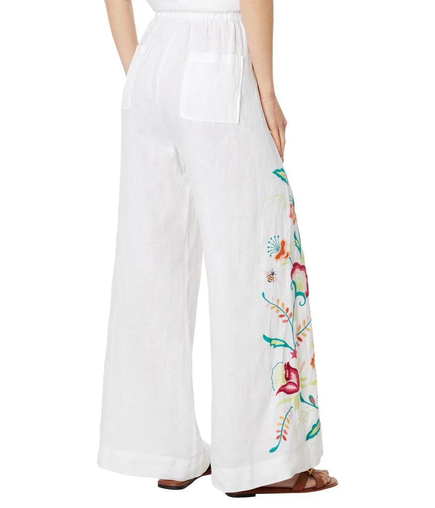 Johnny Was Averi Wide Leg Linen Pant 2