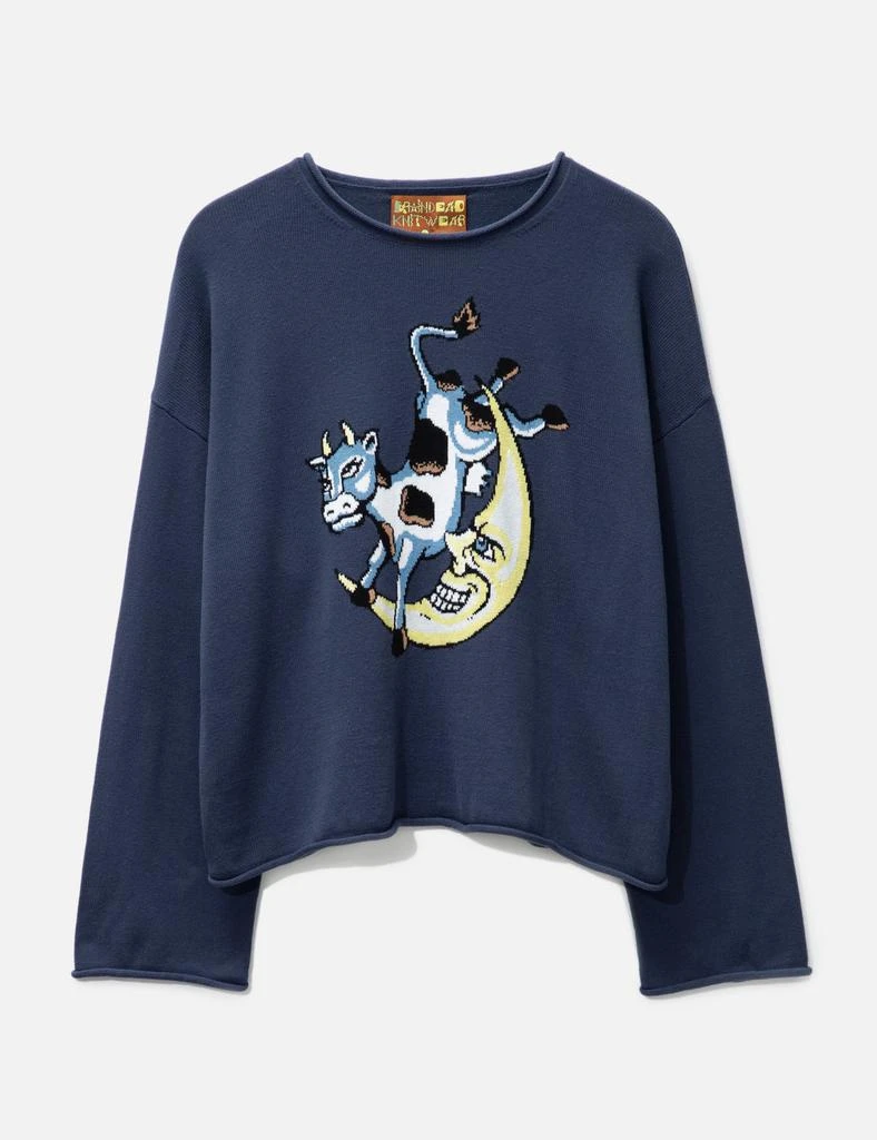 Brain Dead DIDDLE CROPPED SWEATER - Sweaters - BeyondStyle