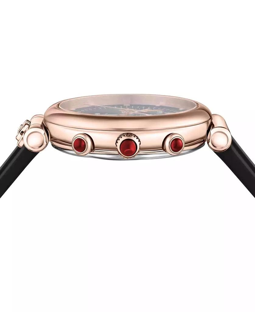 Salvatore Ferragamo Women's Swiss Chronograph Ora Black Silicone Strap Watch 40mm 2