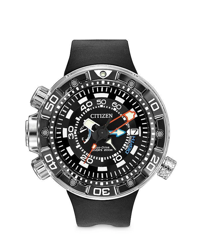 Citizen Eco-Drive Promaster Aqualand 200 Depth Meter Watch, 53mm 1
