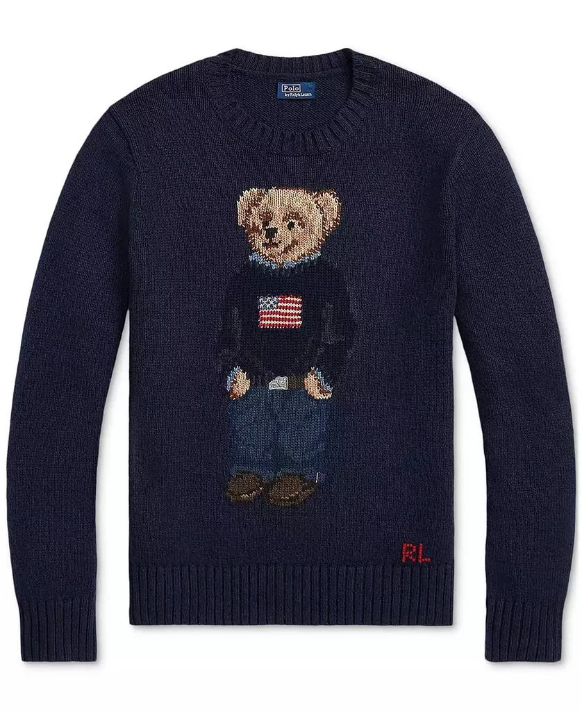 Ralph Lauren Women's Polo Bear Cotton-Linen Sweater 5