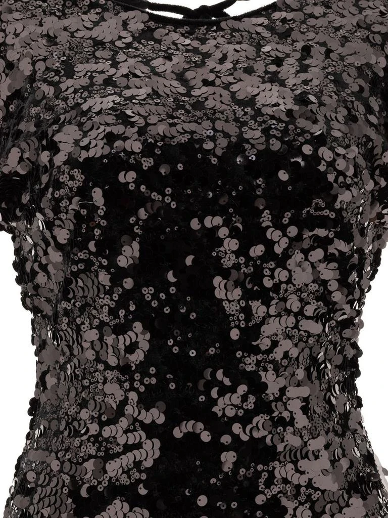 knee length dresses for ladies Black Sparkle Mini Dress main image 1