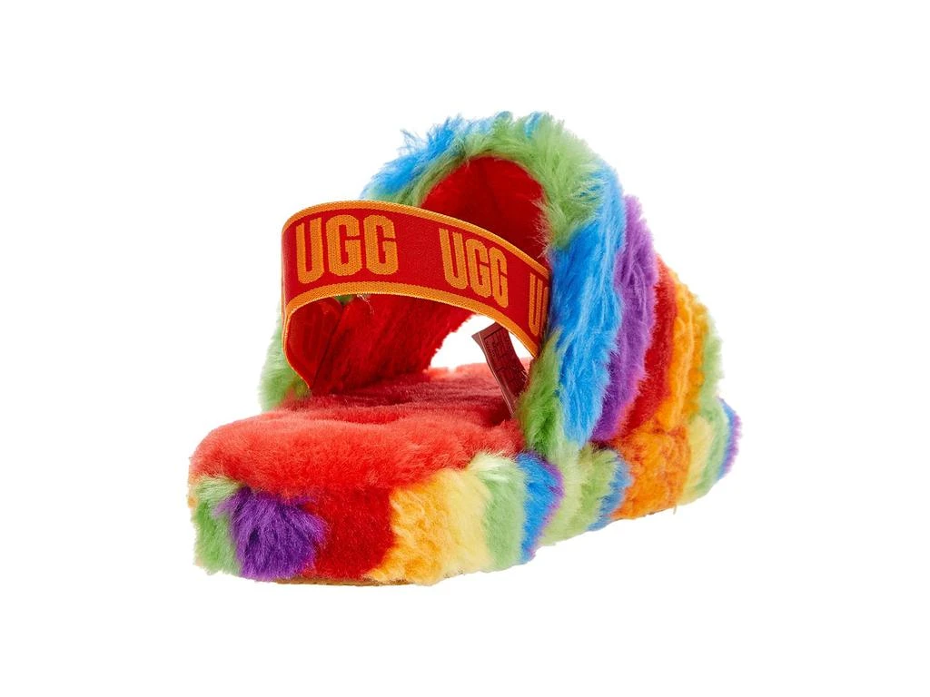 UGG Kids Fluff Yeah Slide Cali Collage (Little Kid/Big Kid) 5