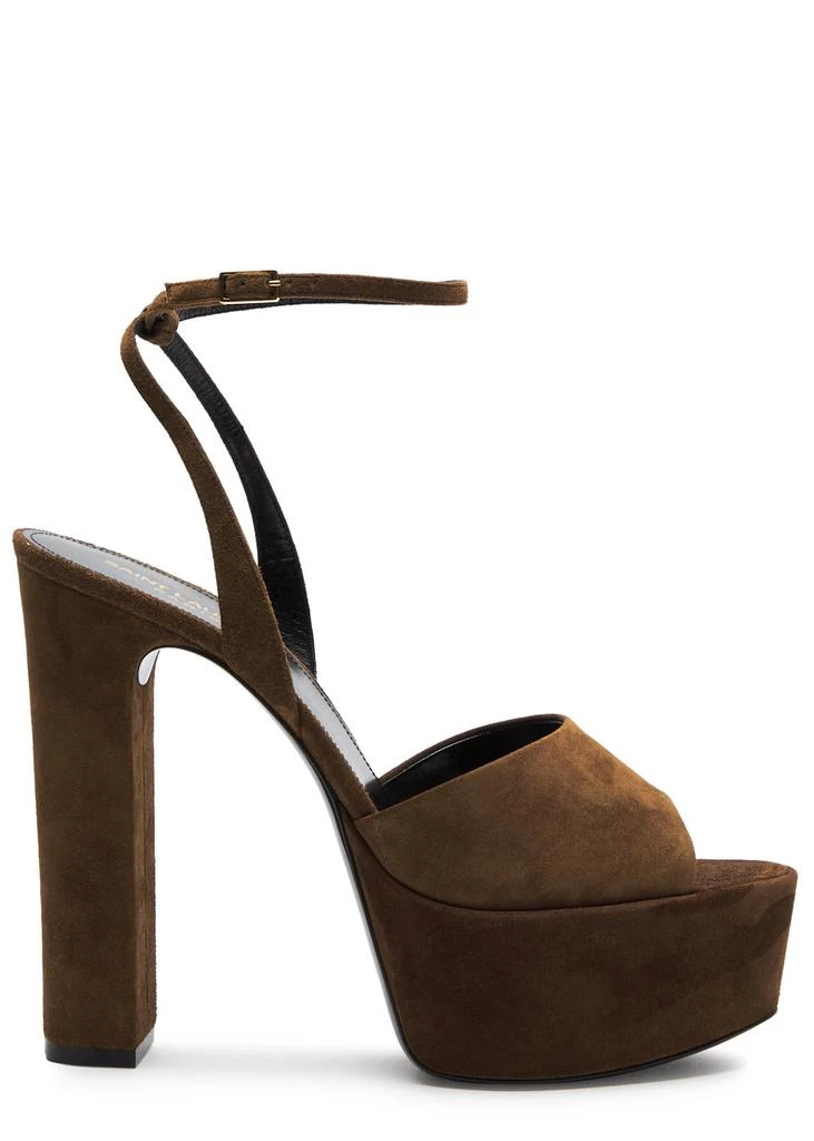 Yves Saint Laurent Sexy 95 Tanouk platform suede sandals 1