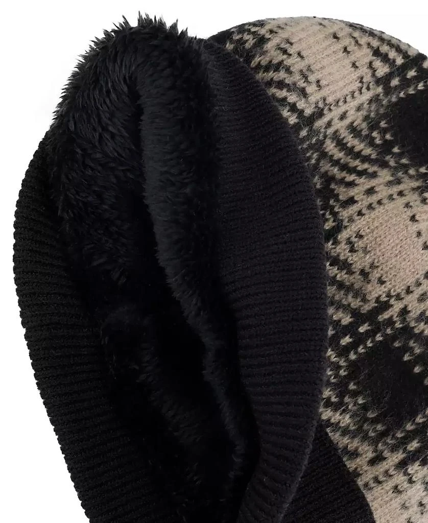Levi's Men's Brushed Plaid Beanie 4