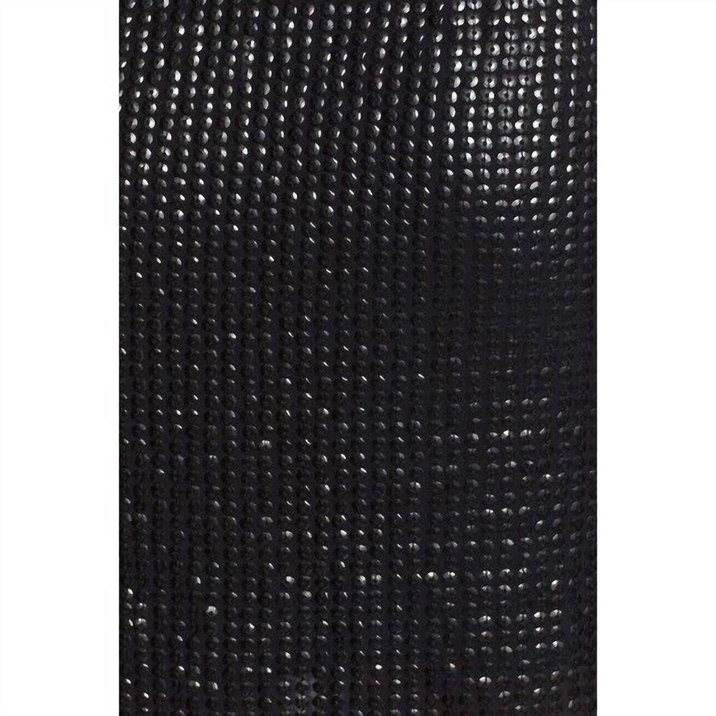 Something Navy Something Navy - Faux Wrap Sequin Front Slit Tie Midi Skirt 3