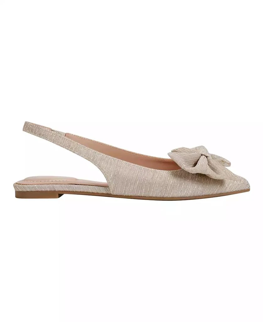 Bandolino Women's Simona Bow Slingback Flats 2