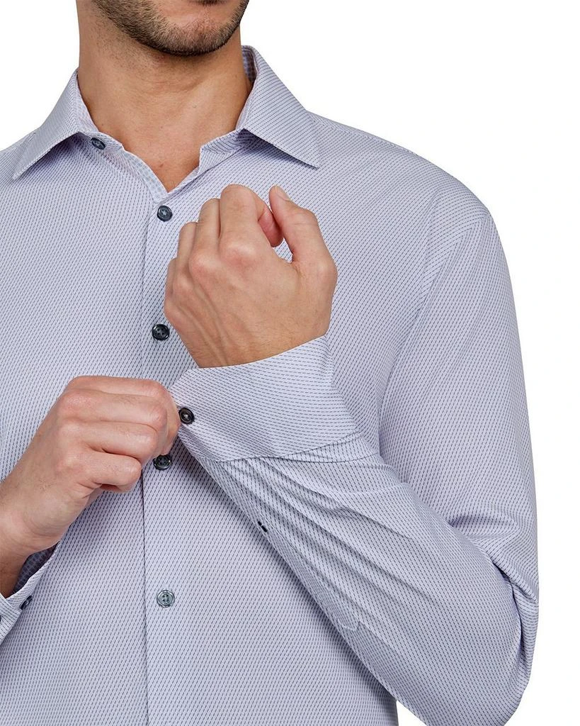 wrk dress shirts WRKNY Men's Solid Performance Dress Shirt Slim Fit 17 Navy