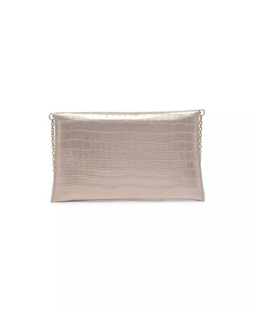 Urban Expressions Cora Croco Embossed Clutch 6