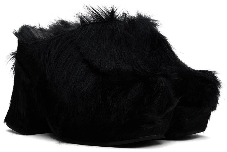 Eckhaus Latta Black Platform Mules 4