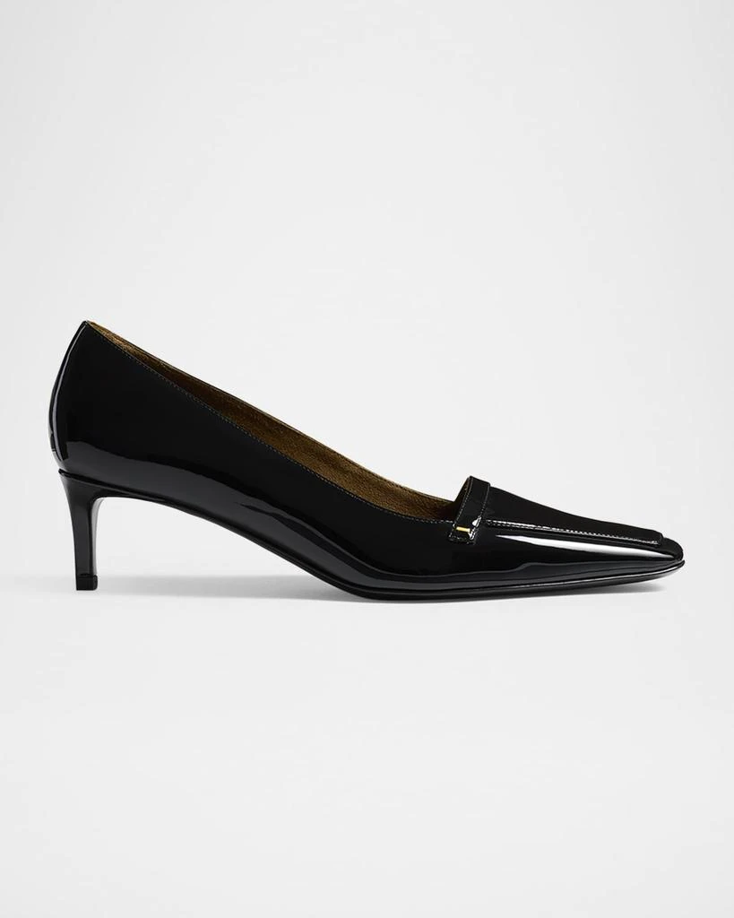 Khaite Celia Patent Leather Pumps 1