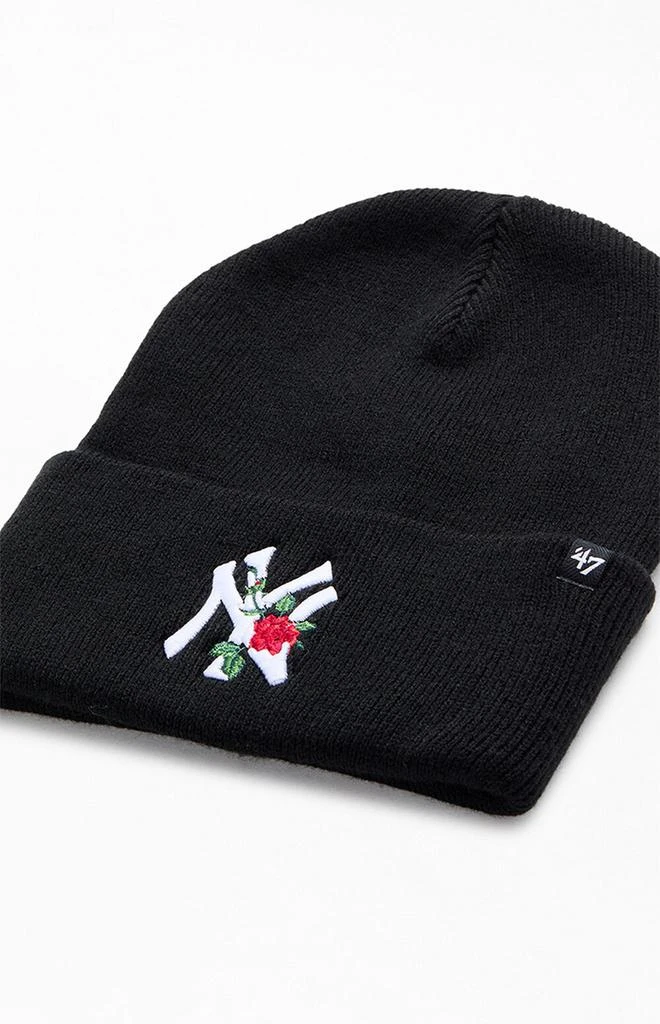 47 Brand NY Yankees Rose Thorn Beanie 3