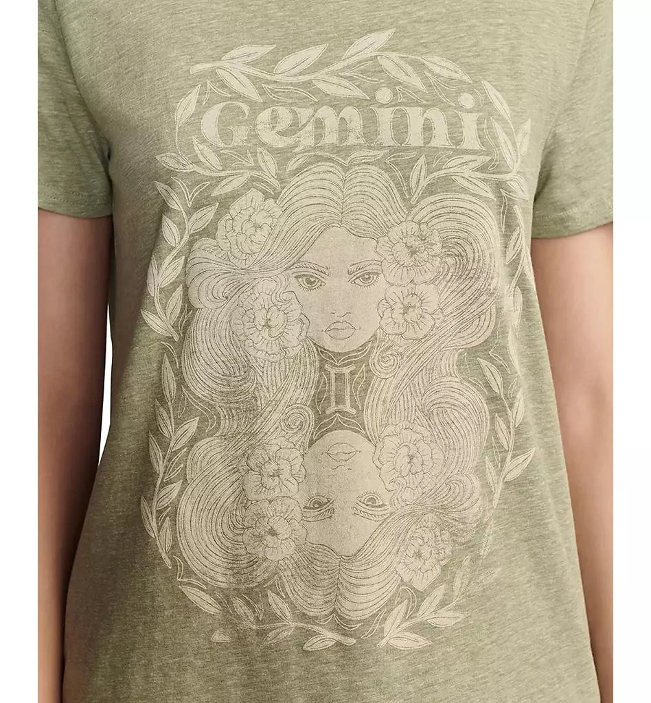 Lucky Brand Women's Celestial Gemini Graphic T-Shirt 4
