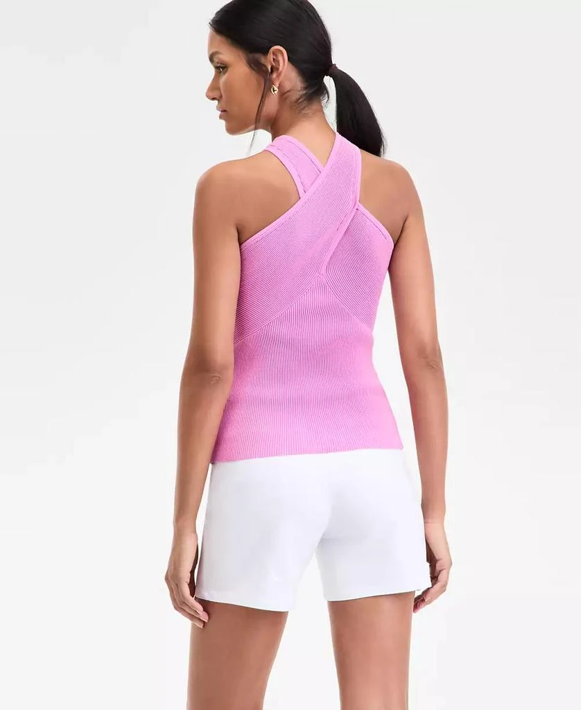 INC International Women's Ottoman Halter Top, Exclusively at Macy's 2