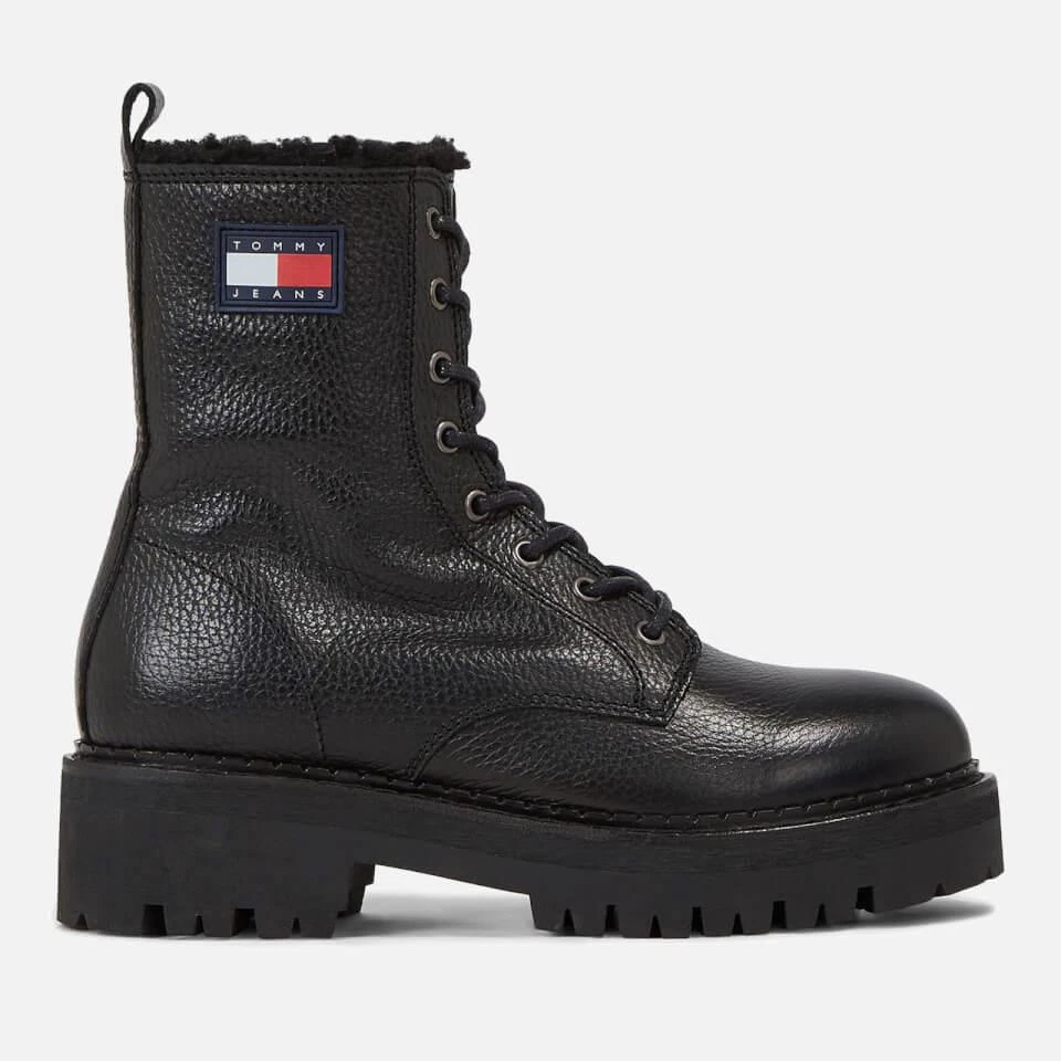 Tommy Jeans TOMMY JEANS WOMEN'S URBAN LEATHER BOOTS 1