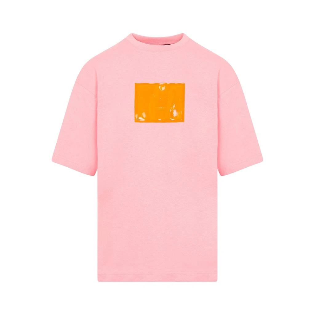 Acne Studios Acne Studios Face Logo Patch Crewneck T-Shirt 1