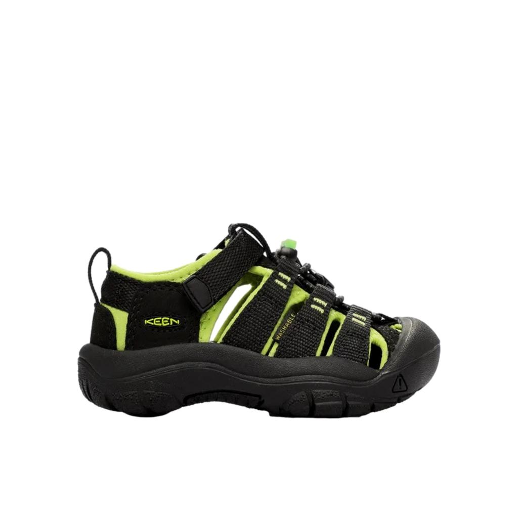 Keen Newport H2 Black/Lime Green  1009942 Pre-School