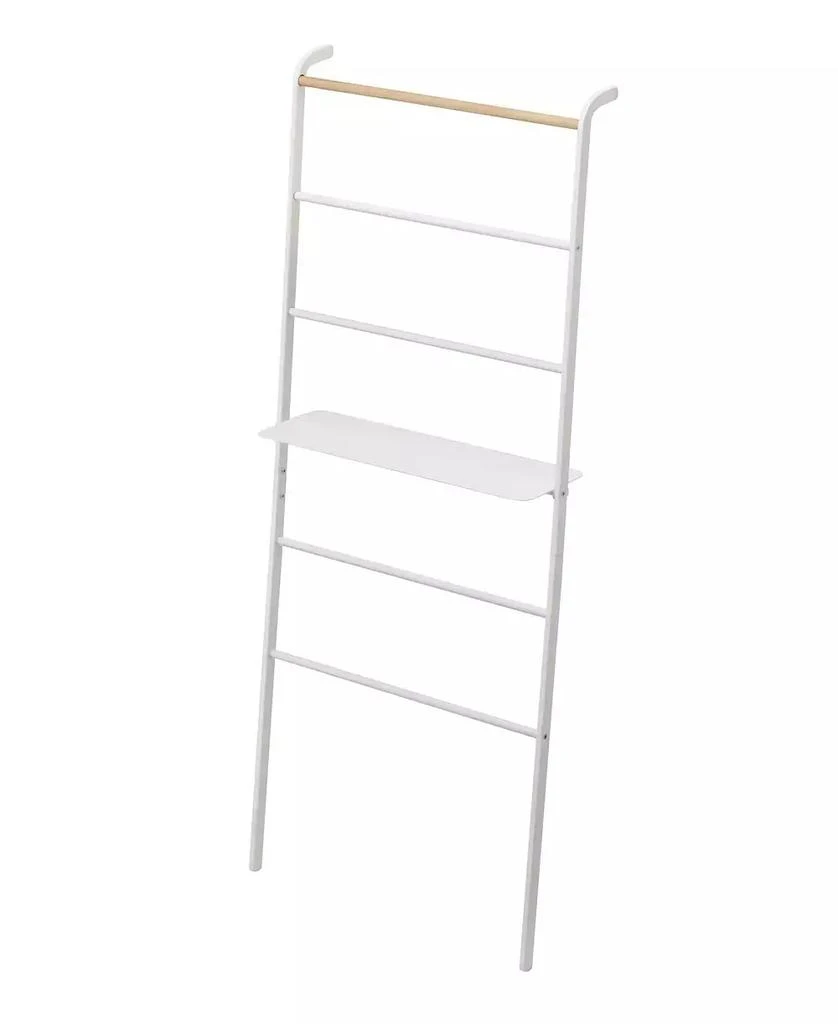 Yamazaki Tower Leaning Ladder With Shelf 14