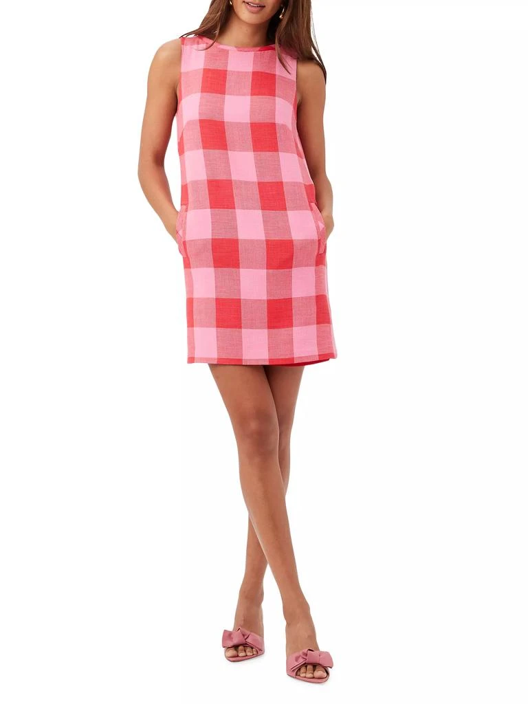Trina Turk Belle Check Shift Dress 2