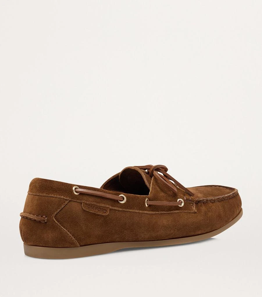 Tom Ford Nubuck Leather Boat Shoes 3