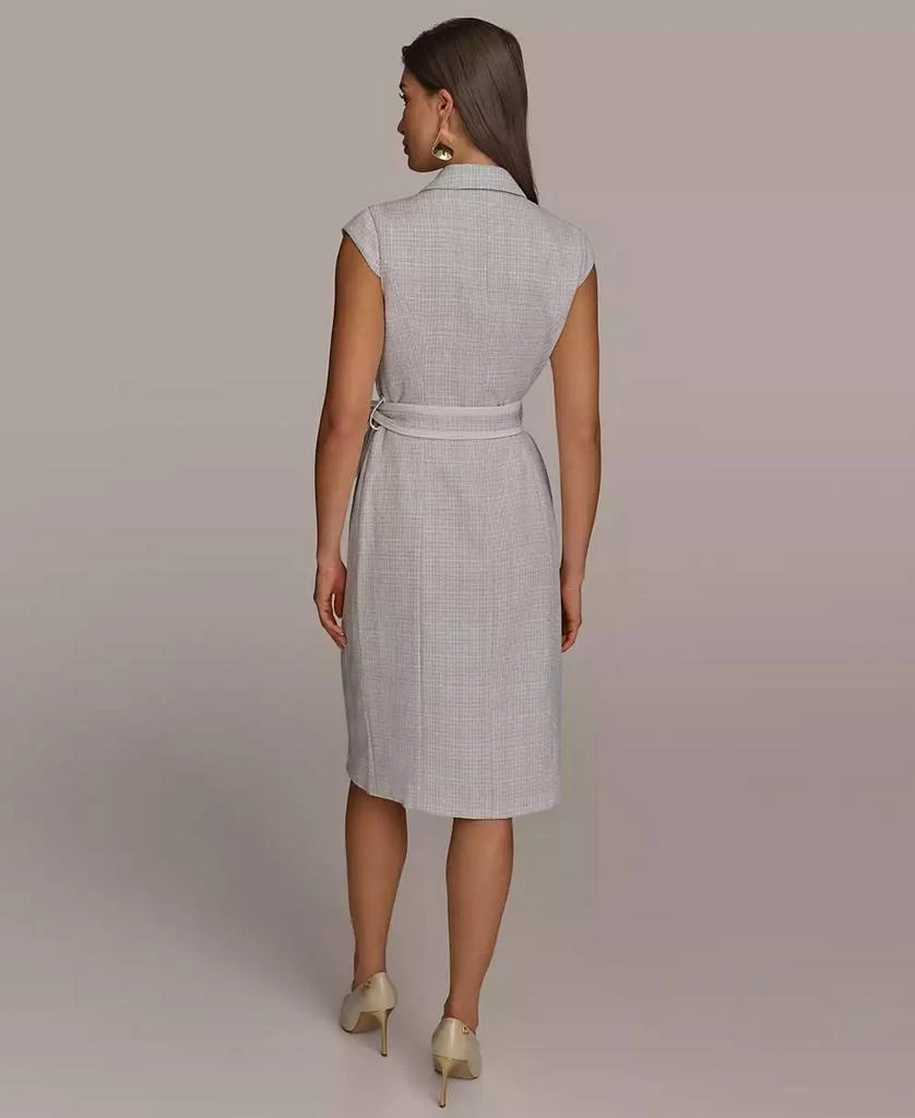 Donna Karan Women's Double-Breasted Tweed Dress 7