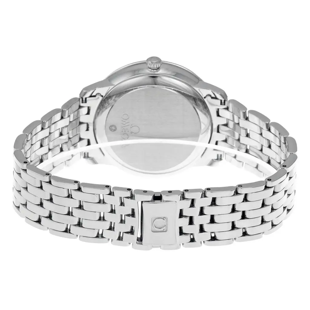 Omega Prestige Co-Axial Automatic Silver Dial Unisex Watch 424.10.37.20.02.001 3
