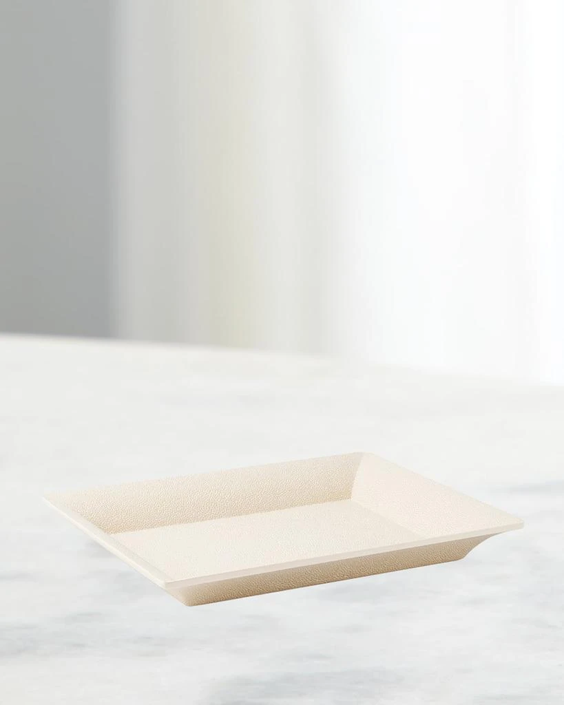 AERIN Faux Shagreen Small Tray 1