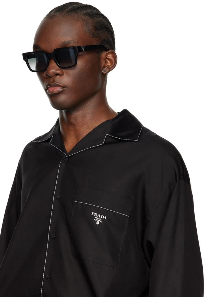 Prada Black Square Sunglasses 4