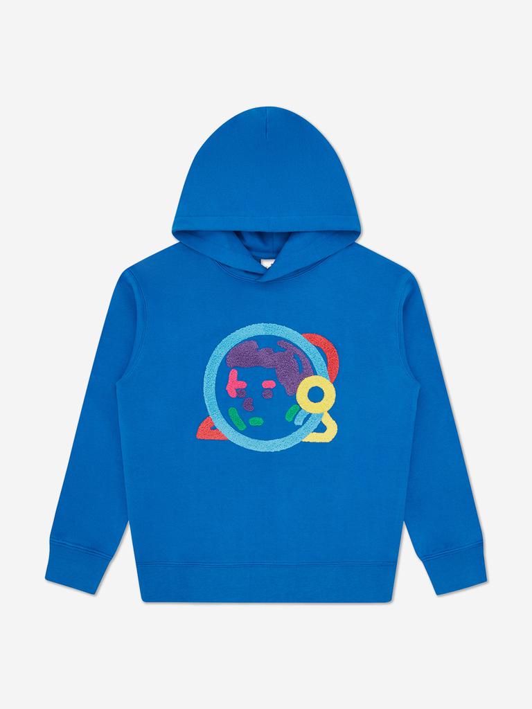 Billionaire Boys Club Billionaire Boys Club Kids Chainstitch Astro Popover Hood in Blue
