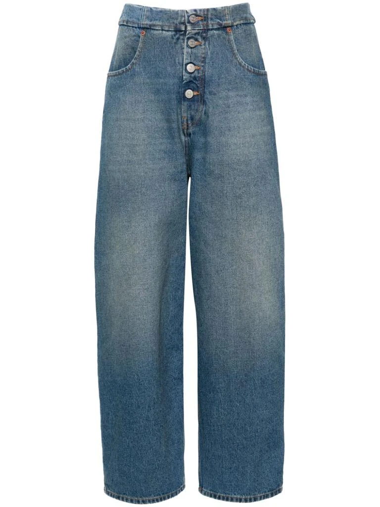 MM6 MM6 MAISON MARGIELA - Wide-leg Denim Jeans 1