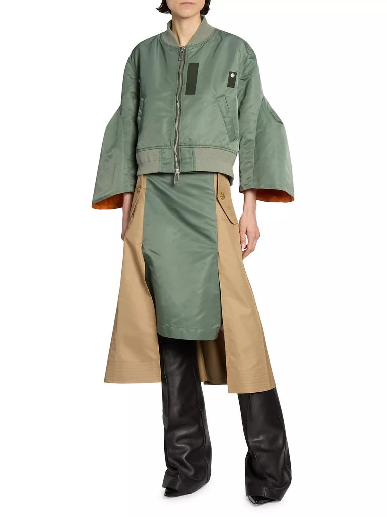 Sacai Step-Sleeve Bomber Jacket 2