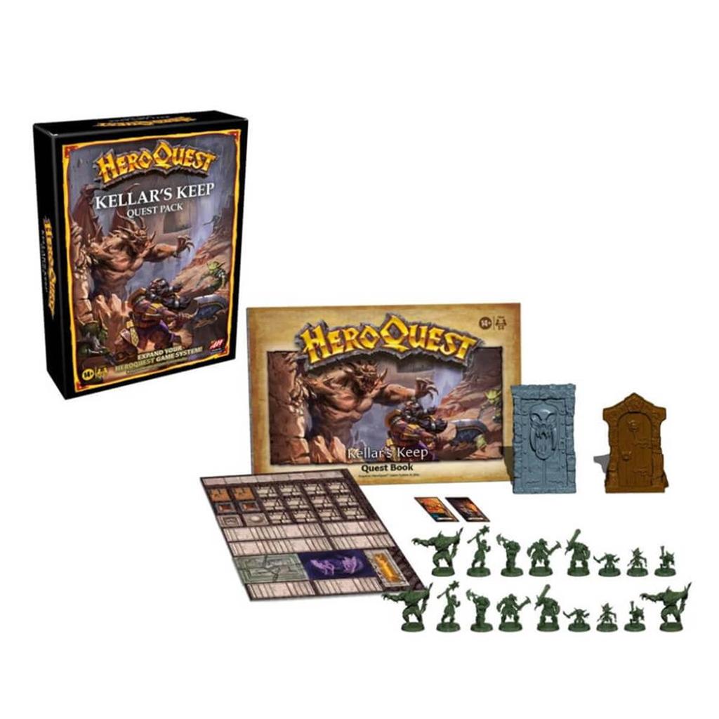 Hasbro HeroQuest Kellars Keep Expansion Board Game