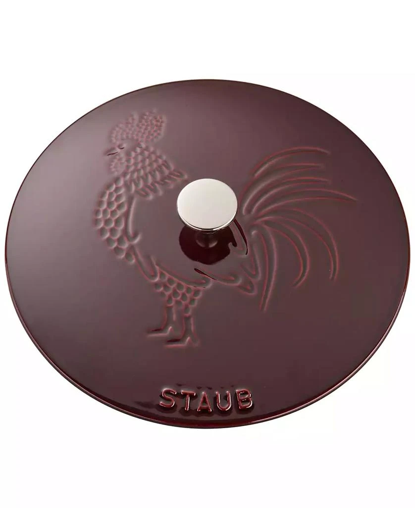 Staub Cast Iron 3.75-qt Essential French Oven & Rooster Lid 2