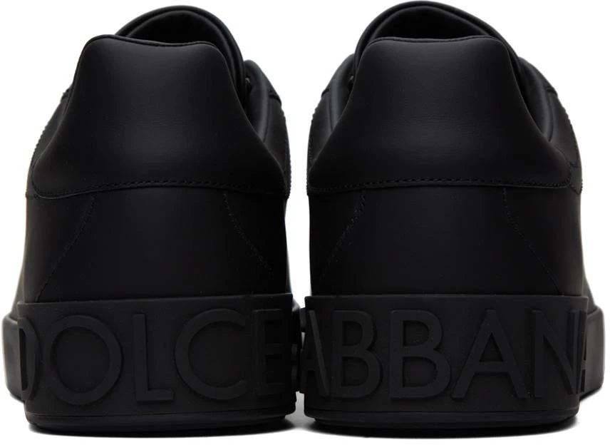 Dolce & Gabbana Black Portofino Sneakers 2