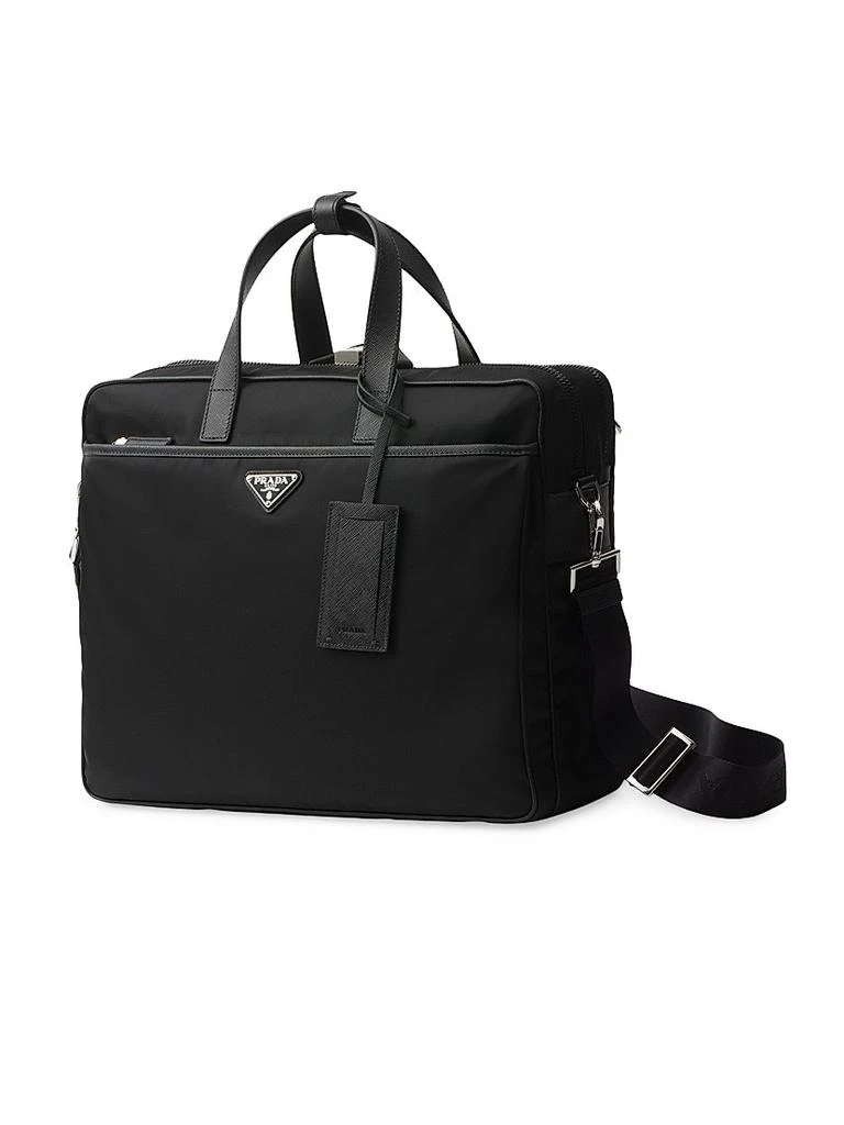 Prada Re-Nylon and Saffiano Leather Briefcase 2