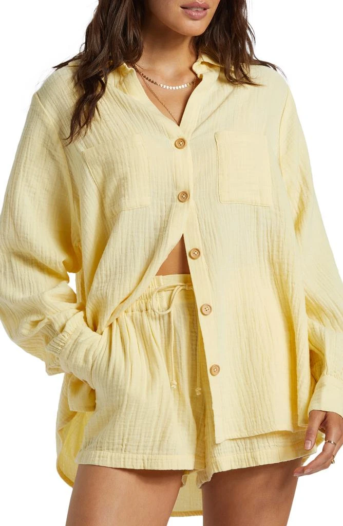 Billabong Swell Gauze Button-Up Shirt 1
