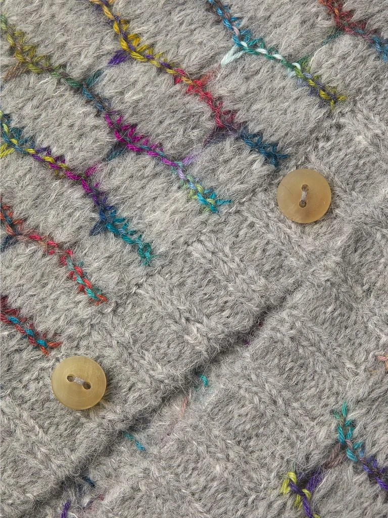 Corridor Raga Alpaca & Wool-Blend Cardigan 6