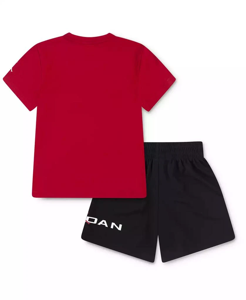 Jordan Little Boys 2-Piece  MJ Baseline Mesh Shorts and T-Shirt Set 2