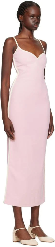 pintucked puff sleeve midi dress in floral Steele Puff Sleeve Midi Dress - Floral