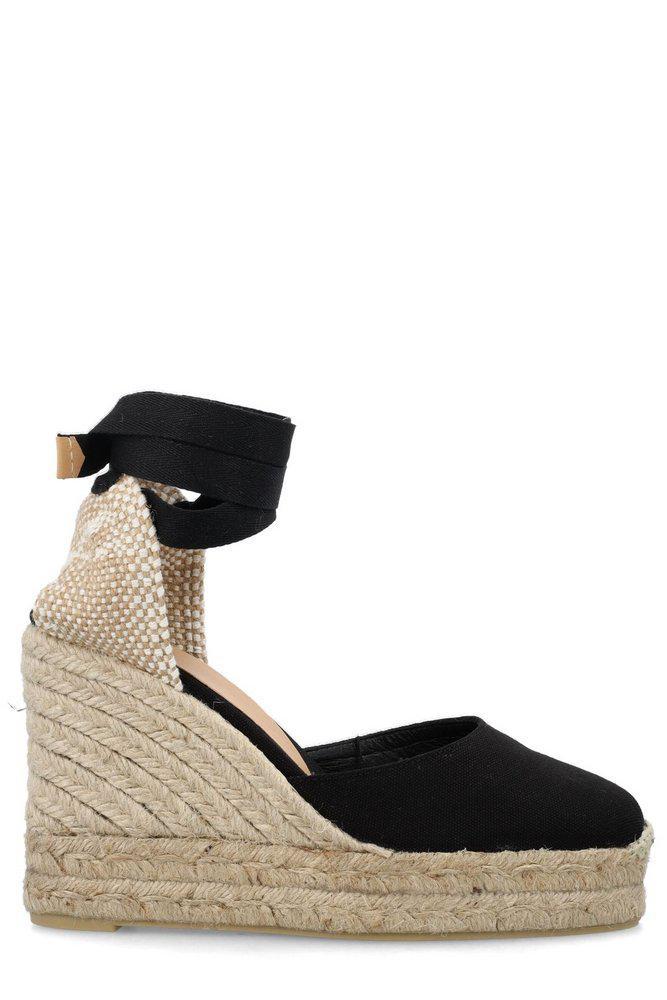 CASTAÑER Castañer Carina Round Toe Wedge Espadrilles