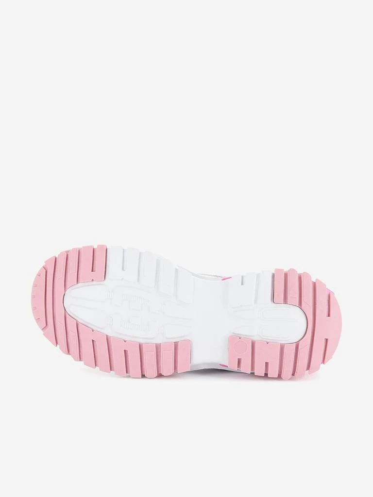 Billieblush Girls Iridescent Athletic Trainers in White 4