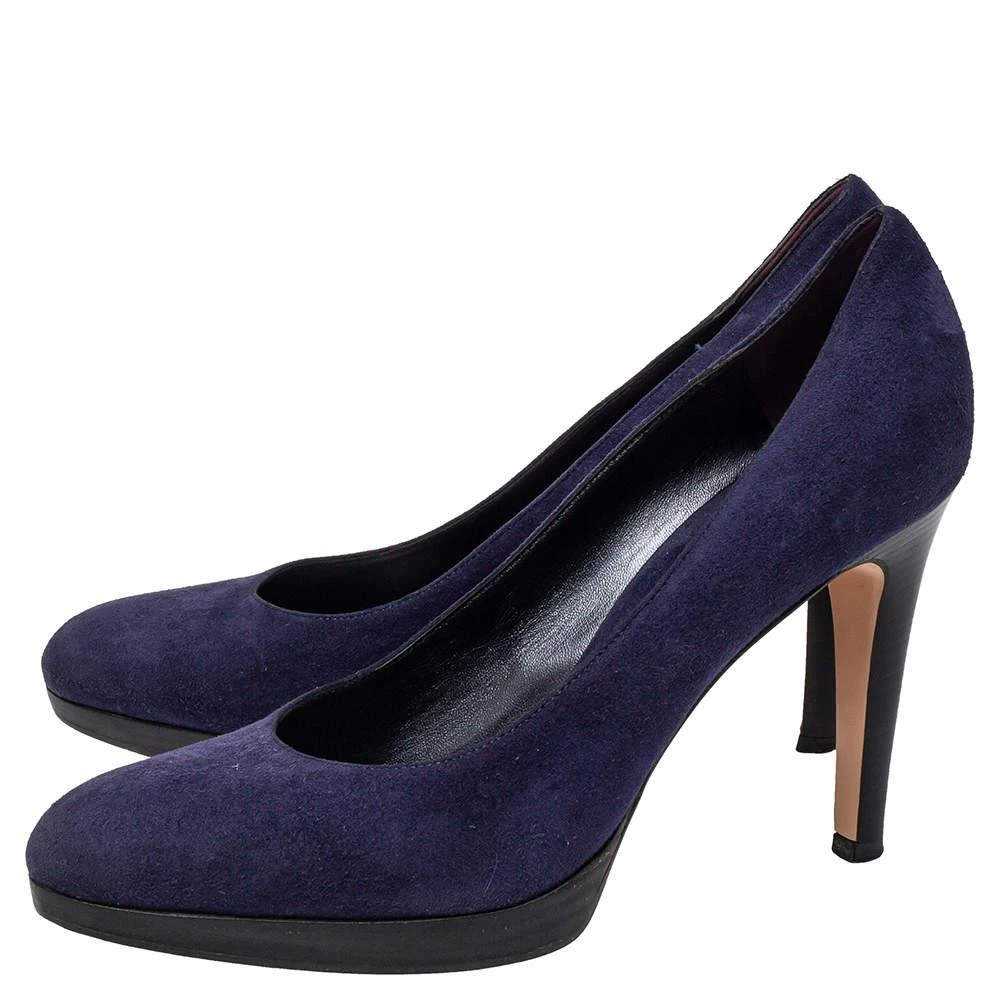 Gianvito Rossi Gianvito Rossi Blue Suede Pumps Size 40 4