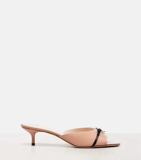 Valentino Bepointy 45 leather mules 4