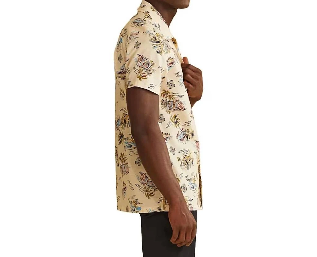 Pendleton Aloha Shirt In Sand Palms 2