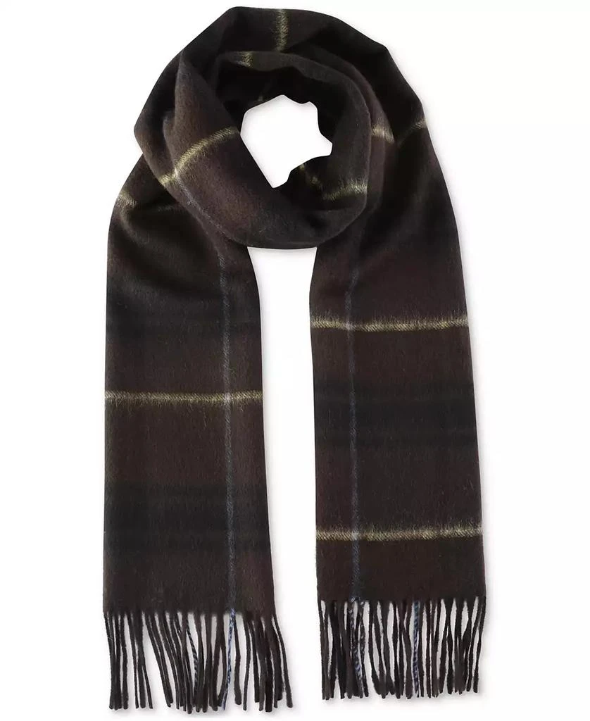 Club Room Men's Plaid Cashmere Scarf, Created for Macy's 4