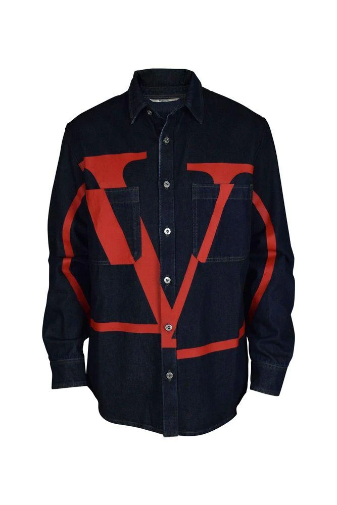Valentino Dark Blue Denim Jacket