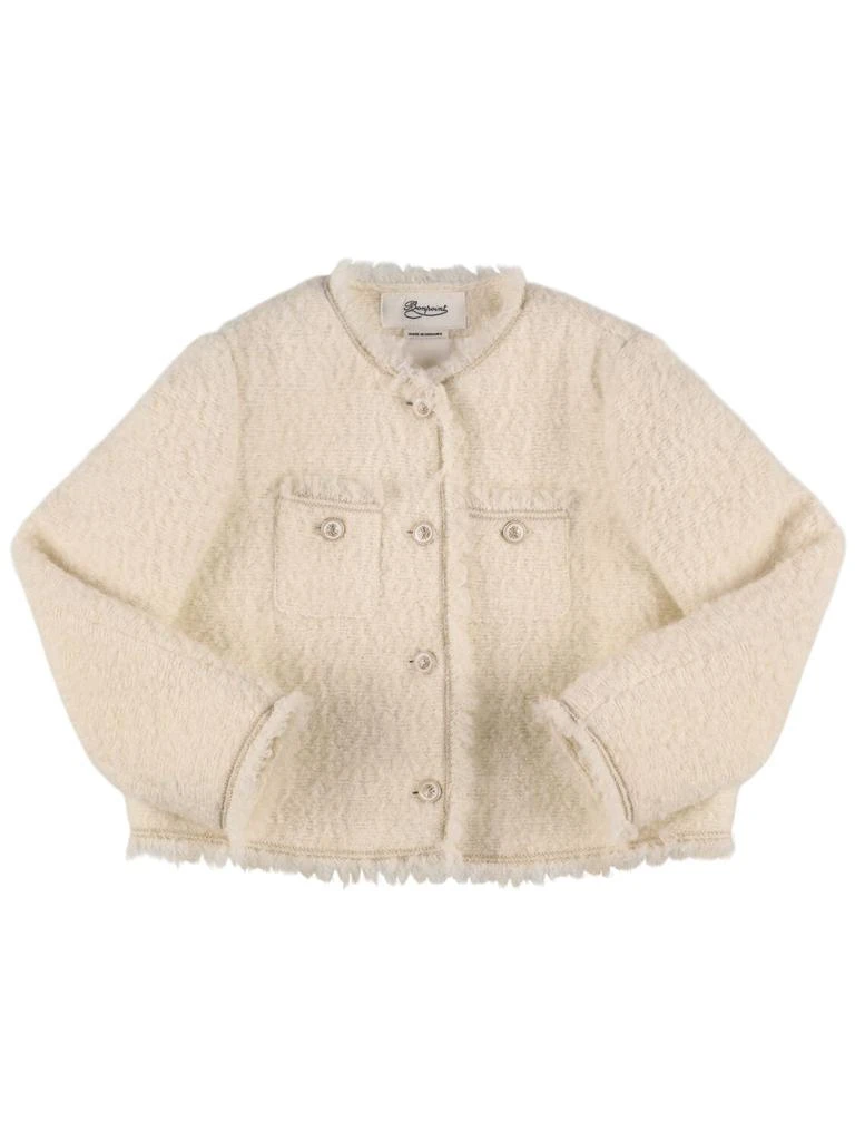 BONPOINT Wool Blend Teddy Jacket 1